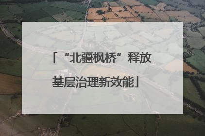 “北疆枫桥”释放基层治理新效能