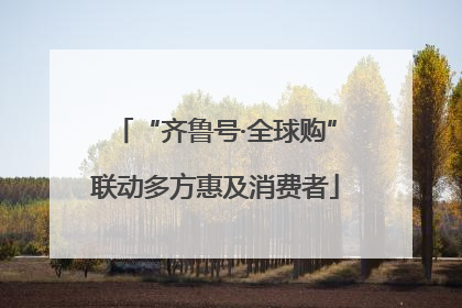 “齐鲁号·全球购”联动多方惠及消费者