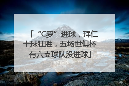 “C罗”进球，拜仁十球狂胜，五场世俱杯有六支球队没进球