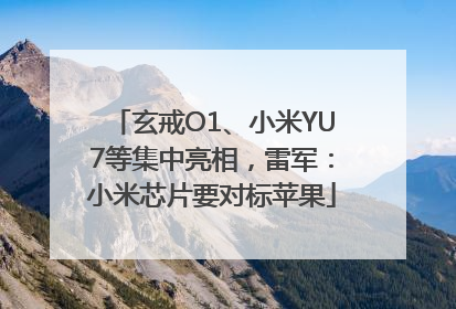 玄戒O1、小米YU7等集中亮相，雷军：小米芯片要对标苹果