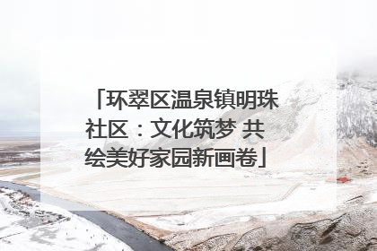 环翠区温泉镇明珠社区：文化筑梦 共绘美好家园新画卷