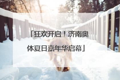 狂欢开启！济南奥体夏日嘉年华启幕