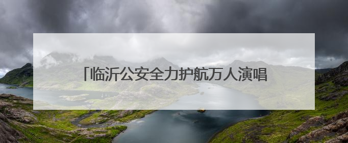 临沂公安全力护航万人演唱会，奏响安保“最强音”