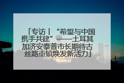 专访丨“希望与中国携手共建”——土耳其加济安泰普市长期待古丝路重镇焕发新活力