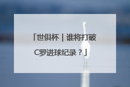 世俱杯｜谁将打破C罗进球纪录？