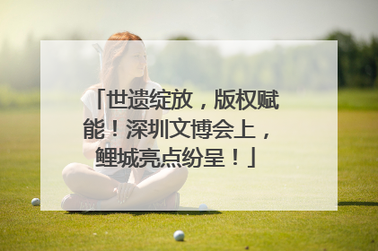世遗绽放，版权赋能！深圳文博会上，鲤城亮点纷呈！