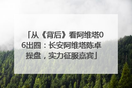 从《背后》看阿维塔06出圈：长安阿维塔陈卓操盘，实力征服嘉宾
