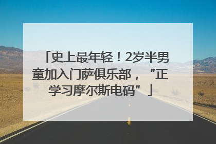 史上最年轻！2岁半男童加入门萨俱乐部，“正学习摩尔斯电码”