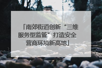 南郊街道创新“三维服务型监管”打造安全营商环境新高地