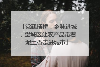 党建搭桥，乡味进城，望城区让农产品带着泥土香走进城市