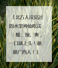 北方人没见过的水果神仙吃法：酸、辣、爽，一口就上头！谢谢广西人！