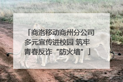 商洛移动商州分公司多元宣传进校园 筑牢青春反诈“防火墙”