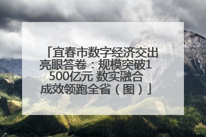宜春市数字经济交出亮眼答卷：规模突破1500亿元 数实融合成效领跑全省（图）
