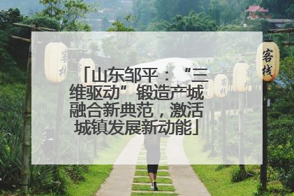 山东邹平：“三维驱动”锻造产城融合新典范，激活城镇发展新动能