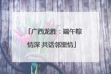 广西龙胜：端午粽情深 共话邻里情