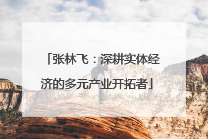 张林飞：深耕实体经济的多元产业开拓者