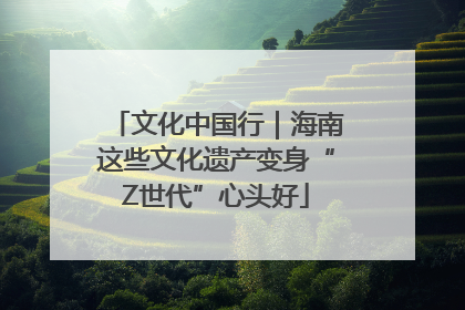 文化中国行｜海南这些文化遗产变身“Z世代”心头好