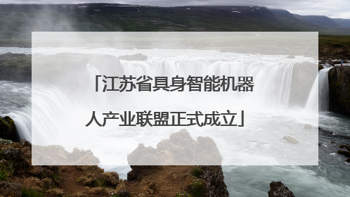 江苏省具身智能机器人产业联盟正式成立