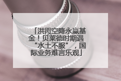 洪霞空降永赢基金！贝莱德时期遇“水土不服”，国际业务难言乐观