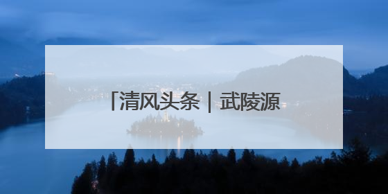 清风头条｜武陵源区：以廉洁为笔绘就乡村振兴新画卷