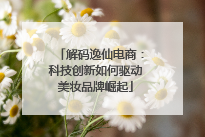 解码逸仙电商：科技创新如何驱动美妆品牌崛起