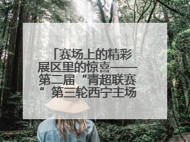 赛场上的精彩 展区里的惊喜——第二届“青超联赛”第三轮西宁主场比赛见闻