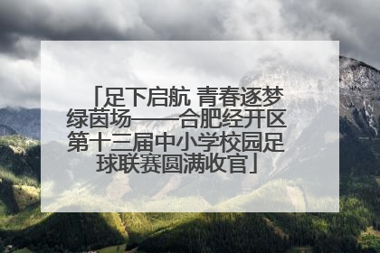 足下启航 青春逐梦绿茵场——合肥经开区第十三届中小学校园足球联赛圆满收官
