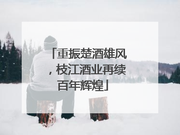 重振楚酒雄风，枝江酒业再续百年辉煌