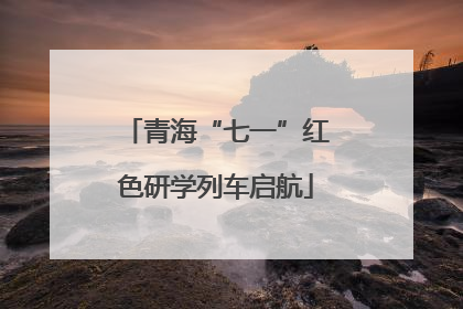 青海“七一”红色研学列车启航