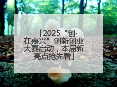 2025“创·在嘉兴”创新创业大赛启动，本届新亮点抢先看