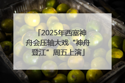 2025年西塞神舟会压轴大戏“神舟登江”周五上演