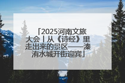 2025河南文旅大会丨从《诗经》里走出来的景区——溱洧水城开街迎宾